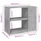 vidaXL Armario auxiliar madera contrachapada gris hormigón 60x30x50 cm vidaXL Armario auxiliar madera contrachapada gris hormigón 60x30x50 cm