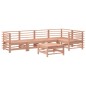 vidaXL Juego de muebles de jardín 6 pzas madera maciza abeto Douglas vidaXL Juego de muebles de jardín 6 pzas madera maciza abeto Douglas