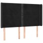 vidaXL Cama box spring colchón y LED terciopelo negro 140x190 cm vidaXL Cama box spring colchón y LED terciopelo negro 140x190 cm