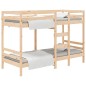 vidaXL Litera de madera maciza de pino 75x190 cm vidaXL Litera de madera maciza de pino 75x190 cm
