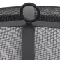 vidaXL Brasero de jardín con parrilla acero inoxidable 76 cm vidaXL Brasero de jardín con parrilla acero inoxidable 76 cm