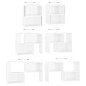 vidaXL Mueble de TV madera contrachapada blanco brillante 104x30x52 cm