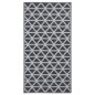 vidaXL Alfombra de exterior PP negro 190x290 cm vidaXL Alfombra de exterior PP negro 190x290 cm