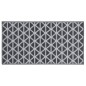 vidaXL Alfombra de exterior PP negro 190x290 cm vidaXL Alfombra de exterior PP negro 190x290 cm