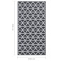 vidaXL Alfombra de exterior PP negro 190x290 cm vidaXL Alfombra de exterior PP negro 190x290 cm