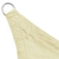 vidaXL Toldo de vela rectangular tela Oxford color crema 4x6 m vidaXL Toldo de vela rectangular tela Oxford color crema 4x6 m