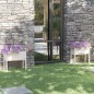 vidaXL Jardineras 2 uds madera maciza de pino blanco 70x31x70 cm