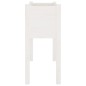 vidaXL Jardineras 2 uds madera maciza de pino blanco 70x31x70 cm