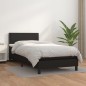 vidaXL Cama box spring con colchón cuero sintético negro 80x200 cm vidaXL Cama box spring con colchón cuero sintético negro 80x200 cm