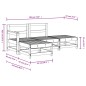 vidaXL Juego de muebles de jardín 4 pzas madera maciza abeto Douglas vidaXL Juego de muebles de jardín 4 pzas madera maciza abeto Douglas
