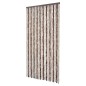 vidaXL Cortina mosquitera beige y marrón claro 100x220 cm chenilla vidaXL Cortina mosquitera beige y marrón claro 100x220 cm chenilla