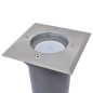vidaXL Luces de suelo de exterior cuadradas 3 unidades vidaXL Luces de suelo de exterior cuadradas 3 unidades