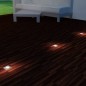 vidaXL Luces de suelo de exterior cuadradas 3 unidades vidaXL Luces de suelo de exterior cuadradas 3 unidades