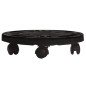 vidaXL Soporte con ruedas para plantas 5 uds negro diámetro 30cm 170kg vidaXL Soporte con ruedas para plantas 5 uds negro diámetro 30cm 170kg