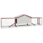 vidaXL Conejera madera maciza pino y abeto rojo 310x70x87 cm vidaXL Conejera madera maciza pino y abeto rojo 310x70x87 cm