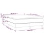 vidaXL Cama box spring con colchón tela azul 140x190 cm vidaXL Cama box spring con colchón tela azul 140x190 cm