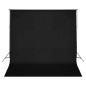 vidaXL Kit de estudio fotográfico con set de luces, fondo y reflector vidaXL Kit de estudio fotográfico con set de luces, fondo y reflector
