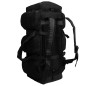 vidaXL Bolso de lona estilo militar 3-en-1 90 L negro vidaXL Bolso de lona estilo militar 3-en-1 90 L negro