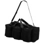 vidaXL Bolso de lona estilo militar 3-en-1 90 L negro vidaXL Bolso de lona estilo militar 3-en-1 90 L negro