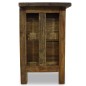 vidaXL Mesita de noche de madera maciza reciclada 40x30x51 cm