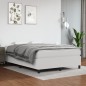 vidaXL Cama box spring con colchón cuero sintético blanco 140x190 cm vidaXL Cama box spring con colchón cuero sintético blanco 140x190 cm