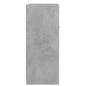 vidaXL Armario de baño madera contrachapada gris hormigón 60x33x80 cm vidaXL Armario de baño madera contrachapada gris hormigón 60x33x80 cm