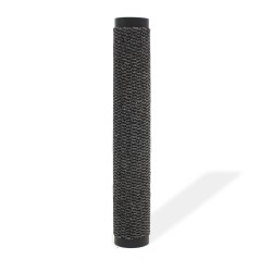 vidaXL Alfombra de entrada rectangular de nudo 90x150 cm antracita