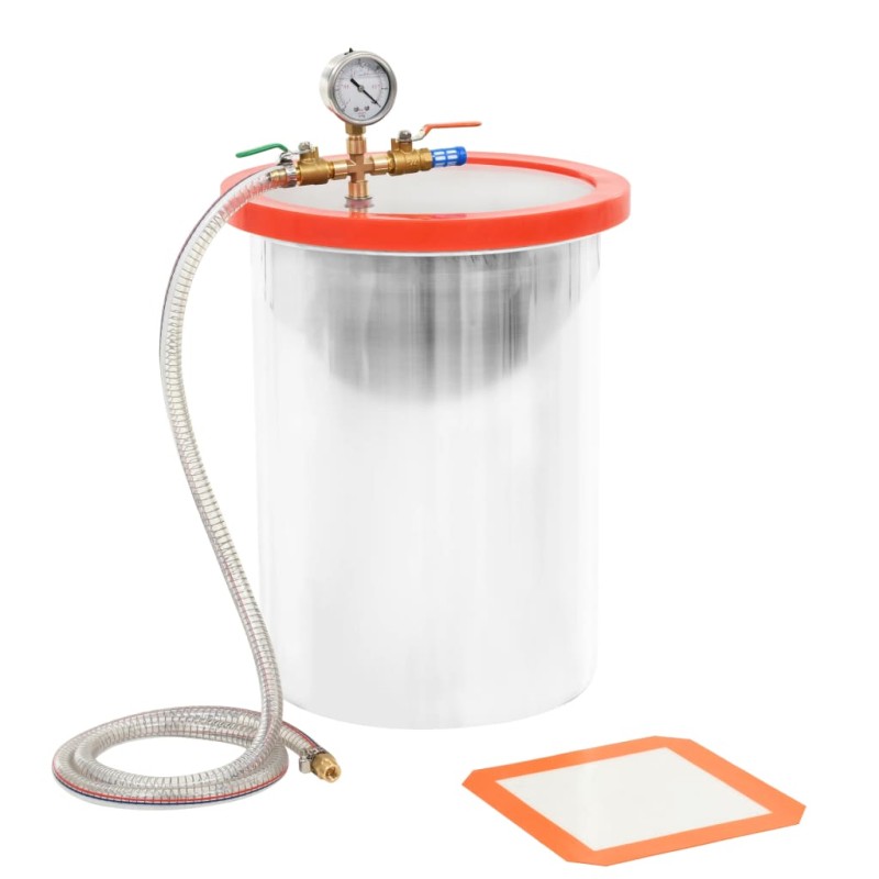vidaXL Cámara de vacío de acero inoxidable 22,7 L vidaXL Cámara de vacío de acero inoxidable 22,7 L