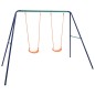 vidaXL Juego de columpios con 2 asientos vidaXL Juego de columpios con 2 asientos