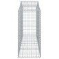 vidaXL Cestas de gaviones 9 uds forma de arco hierro 200x50x100/120 cm vidaXL Cestas de gaviones 9 uds forma de arco hierro 200x50x100/120 cm