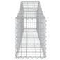 vidaXL Cestas de gaviones 12 uds forma de arco hierro 200x30x40/60 cm vidaXL Cestas de gaviones 12 uds forma de arco hierro 200x30x40/60 cm
