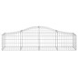 vidaXL Cestas de gaviones 13 uds forma de arco hierro 200x50x40/60 cm vidaXL Cestas de gaviones 13 uds forma de arco hierro 200x50x40/60 cm