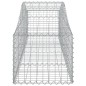 vidaXL Cestas de gaviones 13 uds forma de arco hierro 200x50x40/60 cm vidaXL Cestas de gaviones 13 uds forma de arco hierro 200x50x40/60 cm