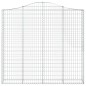 vidaXL Cestas de gaviones 5 uds forma de arco hierro 200x30x180/200 cm vidaXL Cestas de gaviones 5 uds forma de arco hierro 200x30x180/200 cm
