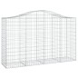 vidaXL Cestas gaviones 13 uds forma de arco hierro 200x50x120/140 cm vidaXL Cestas gaviones 13 uds forma de arco hierro 200x50x120/140 cm