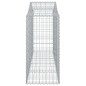 vidaXL Cestas gaviones 13 uds forma de arco hierro 200x50x120/140 cm vidaXL Cestas gaviones 13 uds forma de arco hierro 200x50x120/140 cm