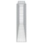 vidaXL Cestas de gaviones 7 uds forma de arco hierro 400x30x120/140 cm vidaXL Cestas de gaviones 7 uds forma de arco hierro 400x30x120/140 cm