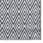 vidaXL Alfombra de exterior PP blanco y negro 190x290 cm vidaXL Alfombra de exterior PP blanco y negro 190x290 cm