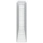 vidaXL Cestas de gaviones 5 uds forma de arco hierro 400x50x200/220 cm