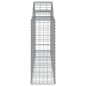 vidaXL Cestas de gaviones 6 uds forma de arco hierro 200x30x80/100 cm vidaXL Cestas de gaviones 6 uds forma de arco hierro 200x30x80/100 cm