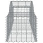 vidaXL Cestas de gaviones 18 uds forma de arco hierro 200x50x40/60 cm vidaXL Cestas de gaviones 18 uds forma de arco hierro 200x50x40/60 cm