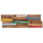 vidaXL Paneles revestimiento pared 10 uds madera maciza teca 1,03 m² vidaXL Paneles revestimiento pared 10 uds madera maciza teca 1,03 m²