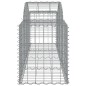 vidaXL Cestas de gaviones 10 uds forma de arco hierro 200x50x60/80 cm vidaXL Cestas de gaviones 10 uds forma de arco hierro 200x50x60/80 cm