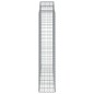 vidaXL Cestas de gaviones 7 uds forma de arco hierro 200x50x200/220 cm vidaXL Cestas de gaviones 7 uds forma de arco hierro 200x50x200/220 cm