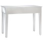 vidaXL Mesa consola de espejo de MDF y vidrio 106,5x38x76,5 vidaXL Mesa consola de espejo de MDF y vidrio 106,5x38x76,5