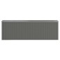 vidaXL Cobertizo de jardín acero galvanizado gris claro 192x606x223 cm vidaXL Cobertizo de jardín acero galvanizado gris claro 192x606x223 cm