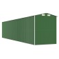 vidaXL Cobertizo de jardín acero galvanizado verde 192x938x223 cm vidaXL Cobertizo de jardín acero galvanizado verde 192x938x223 cm