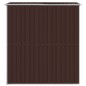 vidaXL Cobertizo jardín acero galvanizado marrón oscuro 192x191x223 cm vidaXL Cobertizo jardín acero galvanizado marrón oscuro 192x191x223 cm