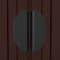 vidaXL Cobertizo jardín acero galvanizado marrón oscuro 192x191x223 cm vidaXL Cobertizo jardín acero galvanizado marrón oscuro 192x191x223 cm