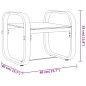 vidaXL Tumbonas con mesa 2 unidades textilene y aluminio